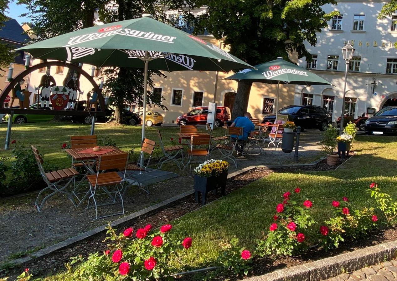 Hotel Saechsischer Hof Scheibenberg Экстерьер фото
